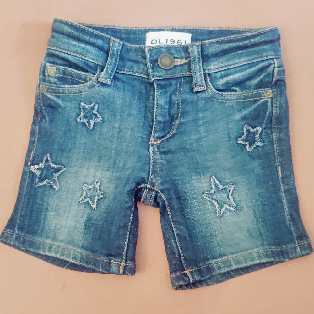Girls DL1961 jean shorts